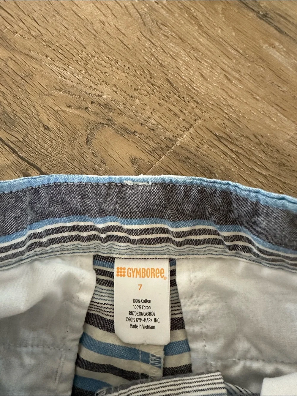 Boy's Gymboree Striped Shorts Size 7